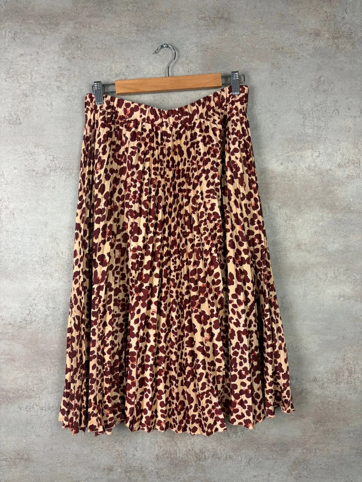 🌸 Jupe mi longue à motif léopard H&M Taille 44/XXL 🌸